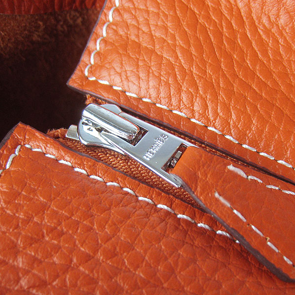 Knockoff Hermes Good News H Women Shoulder Bag Orange H2801